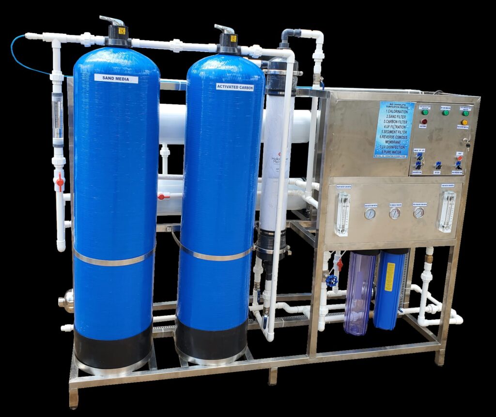 2000 L/h Commercial Reverse-Osmosis Plant